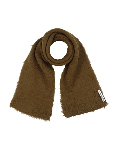 ACNE STUDIOS Scarves and foulards Military green 90% Wool, 10% Nylon