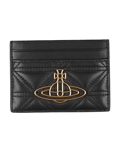 VIVIENNE WESTWOOD Small Leather Goods Black Leather