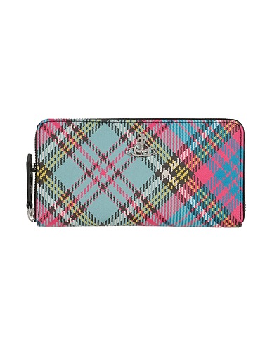 VIVIENNE WESTWOOD Wallet Azure Leather