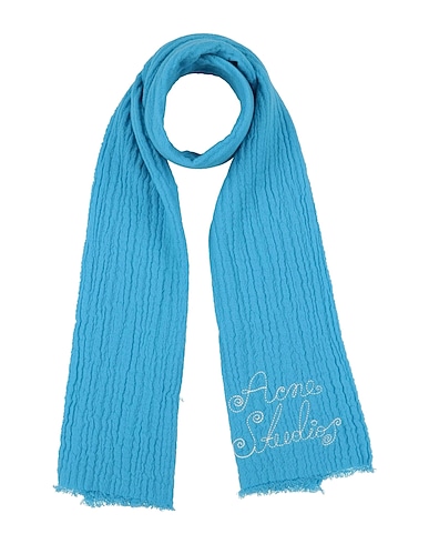 ACNE STUDIOS Scarves and foulards AZZURRO 98% Wool, 2% Nylon