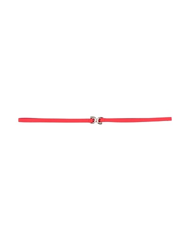 ORCIANI Belts Red Textile fibres