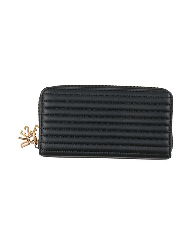 DIESEL Wallet Black 100% Ovine leather