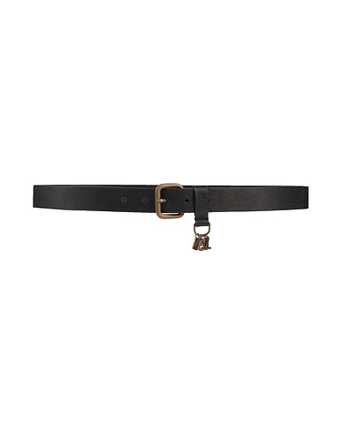 DIESEL Belts Black Leather