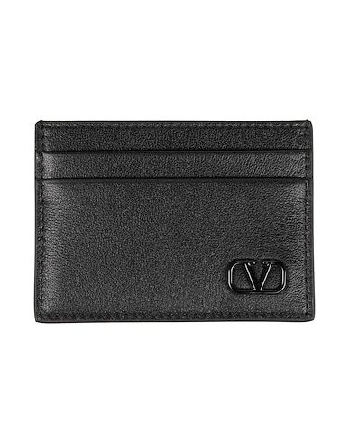 VALENTINO GARAVANI Small Leather Goods Black Leather