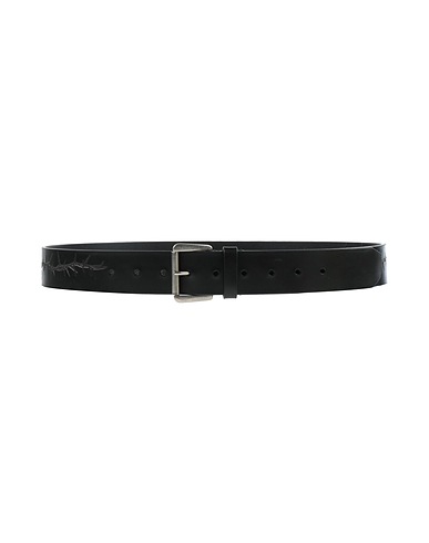 ANN DEMEULEMEESTER Leather belt Black Leather