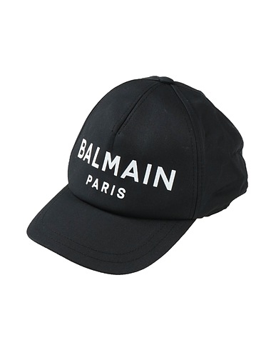 BALMAIN Hat Black 100% Cotton