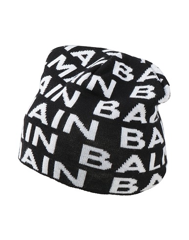 BALMAIN Hat White 100% Virgin Wool