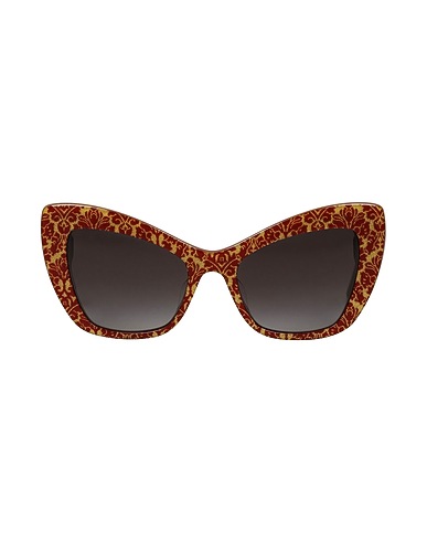 DOLCE&GABBANA Sunglasses Burgundy Plastic