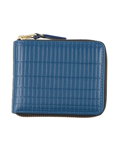 COMME des GARÇONS Wallet Navy blue Leather