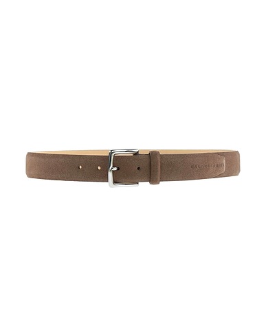 BALDESSARINI Leather belt Taupe Leather