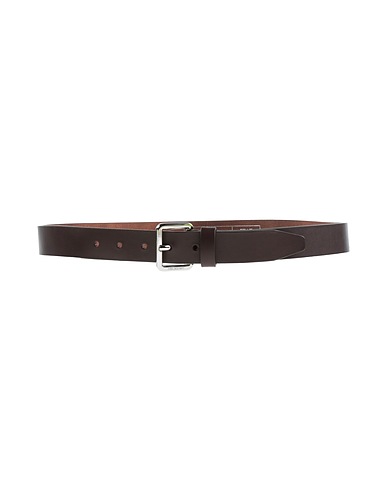 NEIL BARRETT Leather belt Dark brown Leather
