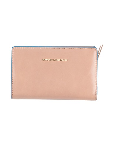 PIQUADRO Wallet Blush Cow leather, Metal