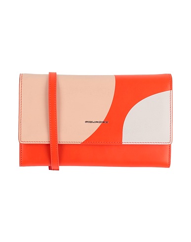 PIQUADRO Portefeuille à bandoulière Cuir, Métal