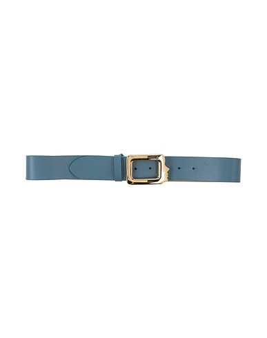 VIVETTA Regular belt Light blue Calfskin