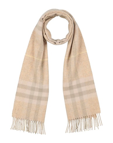 BURBERRY Scarves and foulards Beige 100% Cashmere