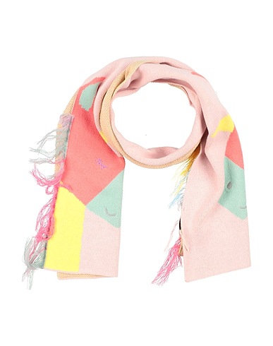 STELLA McCARTNEY KIDS Scarves and foulards Pink 95% Cotton, 5% Wool, Polyester