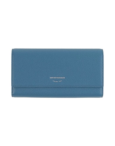 EMPORIO ARMANI Wallet Slate blue Synthetic fibers