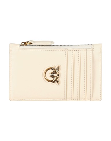 PINKO レザー小物 オフホワイト 牛革（カーフ）
