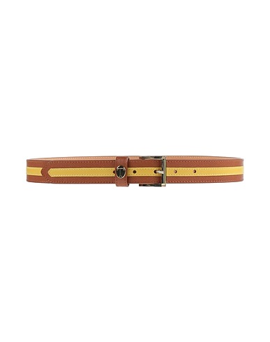 TRUSSARDI Regular belt Brown Leather