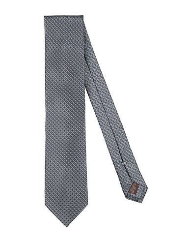CANALI Ties and bow ties Slate blue 100% Silk