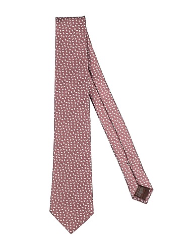 CANALI Ties and bow ties Brown 100% Silk