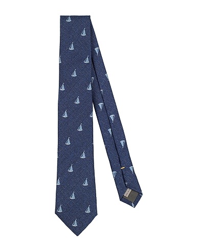 CANALI Ties and bow ties Blue 100% Silk