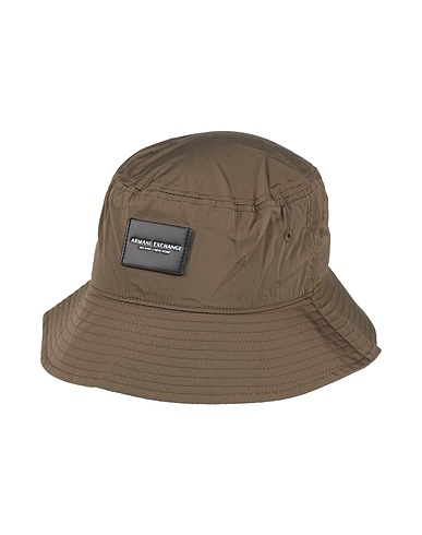ARMANI EXCHANGE 모자 밀리터리 그린 100% 폴리아미드