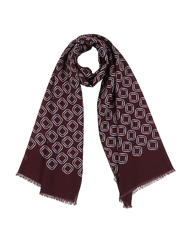 BARBA Napoli Scarves and foulards Burgundy 100% Wool