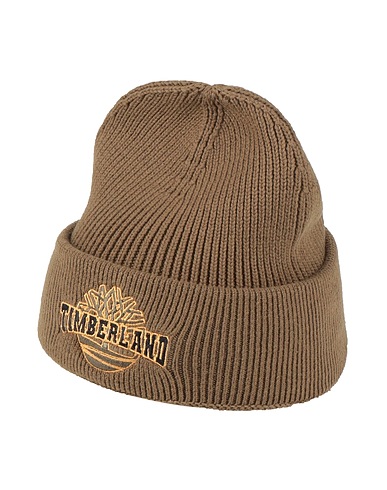 TIMBERLAND Hat Military green 100% Cotton