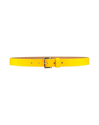 SARA ROKA Regular belt Yellow Leather