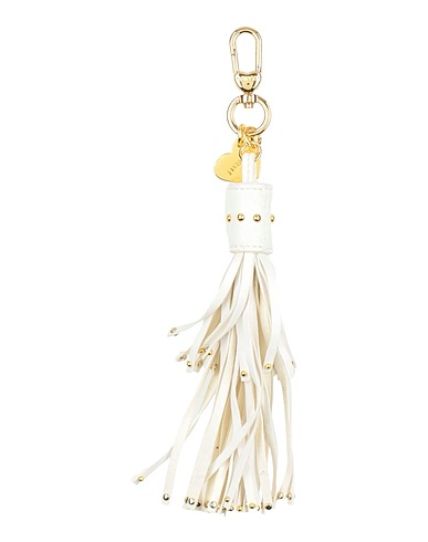 TWINSET Key ring White Leather