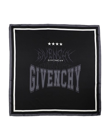 GIVENCHY Scarves and foulards Black 100% Silk