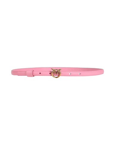 PINKO Thin belt Pink Calf hair