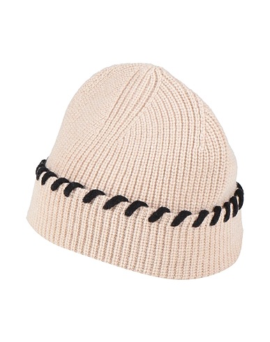 SANDRO Cappello Beige 78% Lana, 22% Poliammide, Cotone