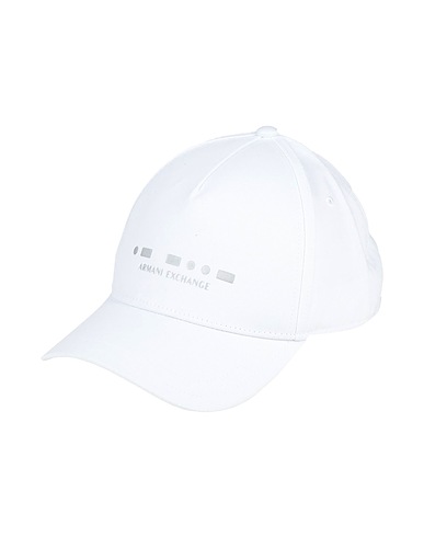 ARMANI EXCHANGE Hat White Cotton