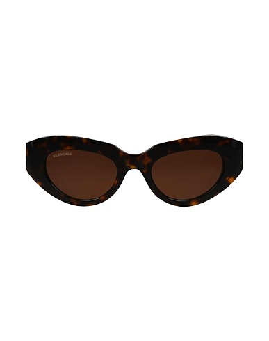 BALENCIAGA Sunglasses Dark brown Plastic