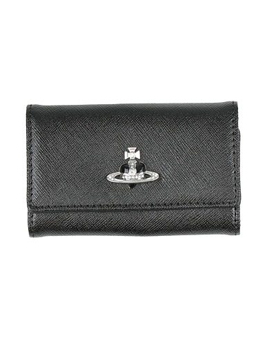 VIVIENNE WESTWOOD Key ring Black Leather