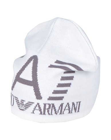 EA7 Hat White 100% Acrylic