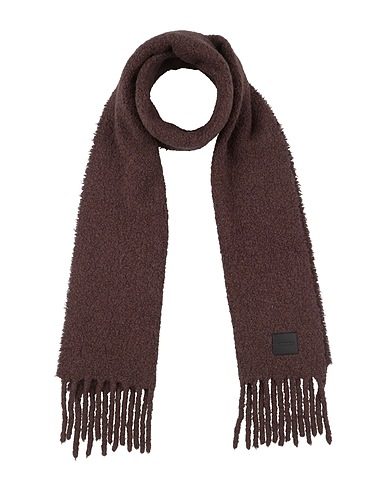 SANDRO Scarves and foulards Brown 90% Alpaca wool, 10% Polyamide