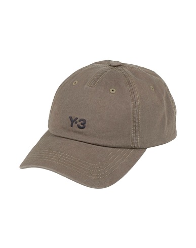 Y-3 Mützen & Hüte Militärgrün 100% Baumwolle