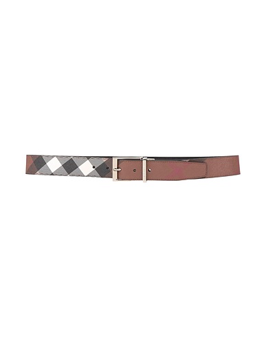 BURBERRY Fabric belt Black 75% Thermoplastic polyurethane, 25% Cotton