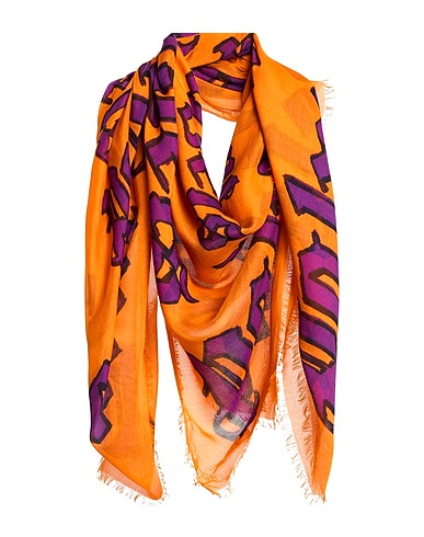 PALM ANGELS Sciarpe e foulard Arancione 85% Modal, 15% Seta