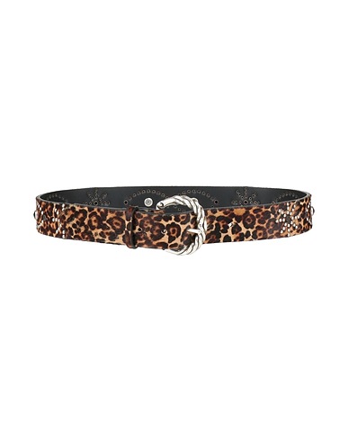 GOLDEN GOOSE Belts Brown Leather