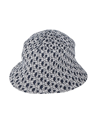 GIORGIO ARMANI Hat Midnight blue 75% Cotton, 25% Polyester