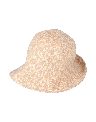 GIORGIO ARMANI Hat Beige 75% Cotton, 25% Polyester