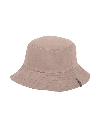 BRUNELLO CUCINELLI Hat Light brown 100% Cotton