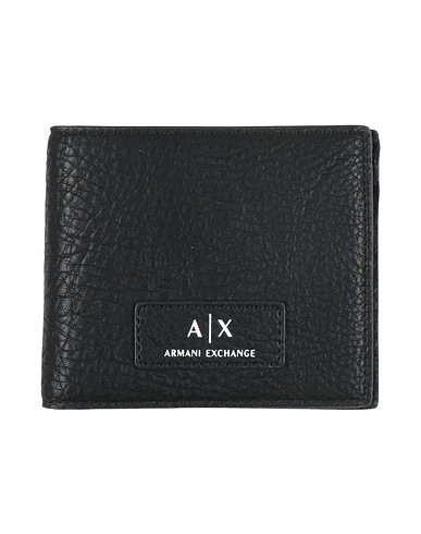 ARMANI EXCHANGE Portafoglio Nero 100% Poliestere, Poliuretano
