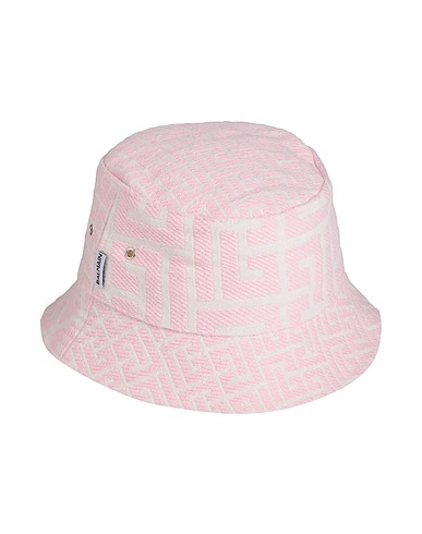 BALMAIN Hat Pink 84% Cotton, 16% Polyester