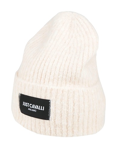 JUST CAVALLI 帽子 ベージュ ポリエステル 53% / アクリル 39% / ウール 5% / ポリウレタン 3%