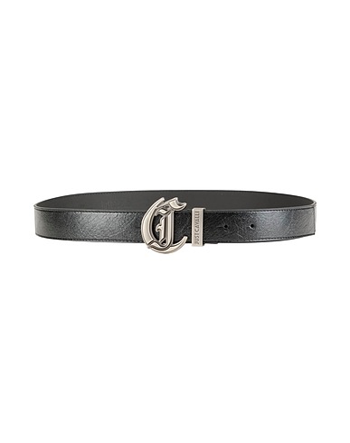 JUST CAVALLI Belts Black Polyurethane